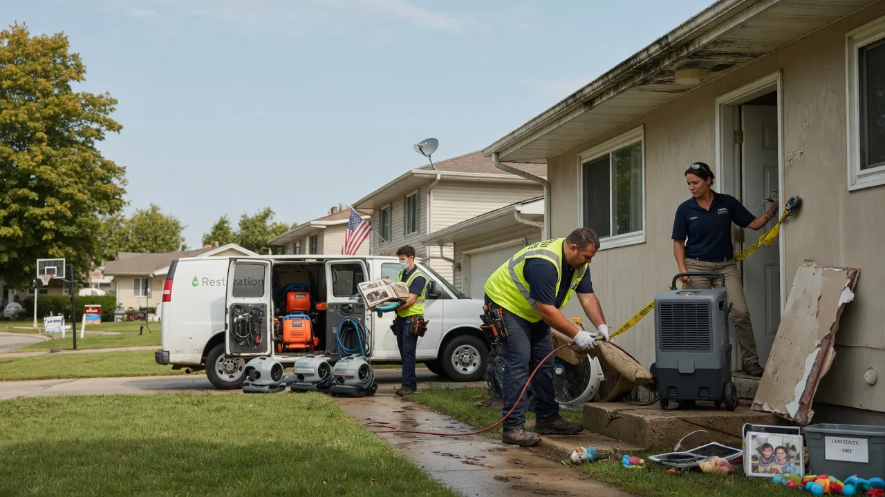 Water Damage Restoration in Amston, CT near me